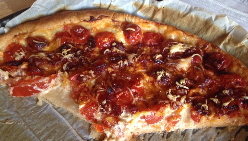 Tarte à la tomate cerise