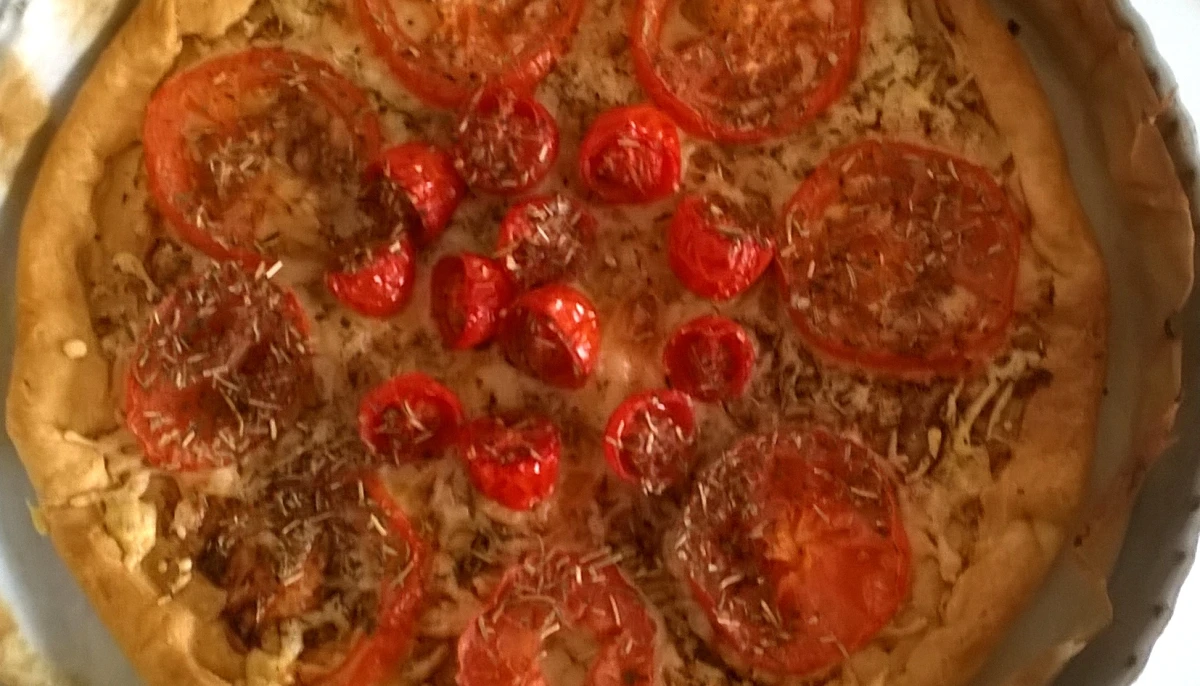 Tarte à la tomate provençale
