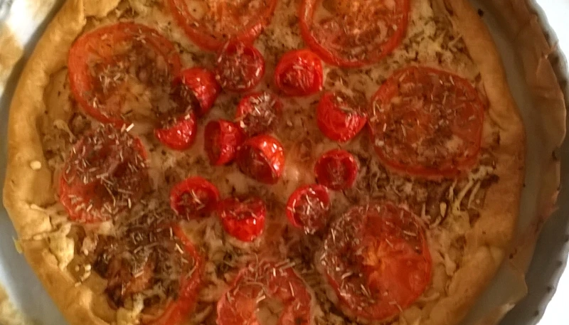 Tarte à la tomate provençale