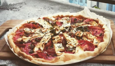 Tarte à la tomate spéciale été