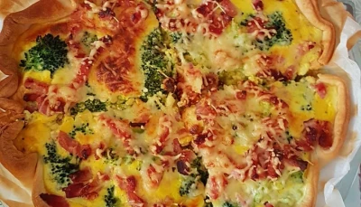 Tarte au brocoli