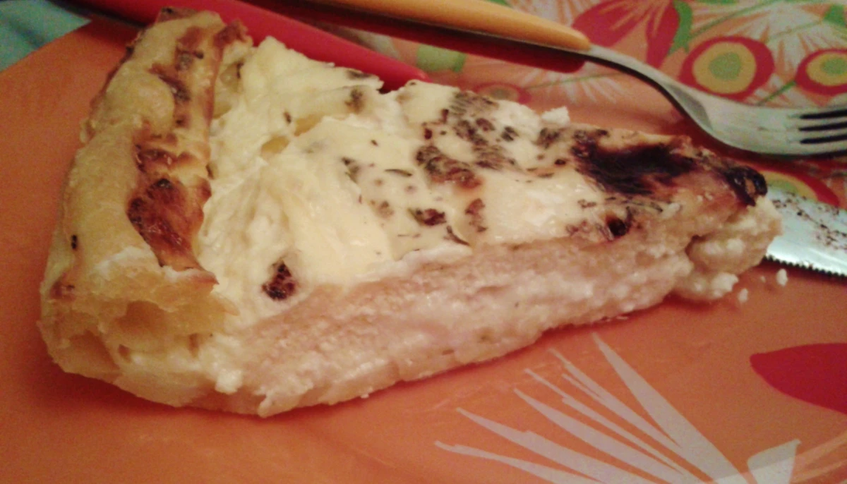 Tarte au chèvre chaud