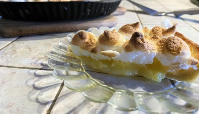 Tarte au citron meringuée Healthy (sans MG)