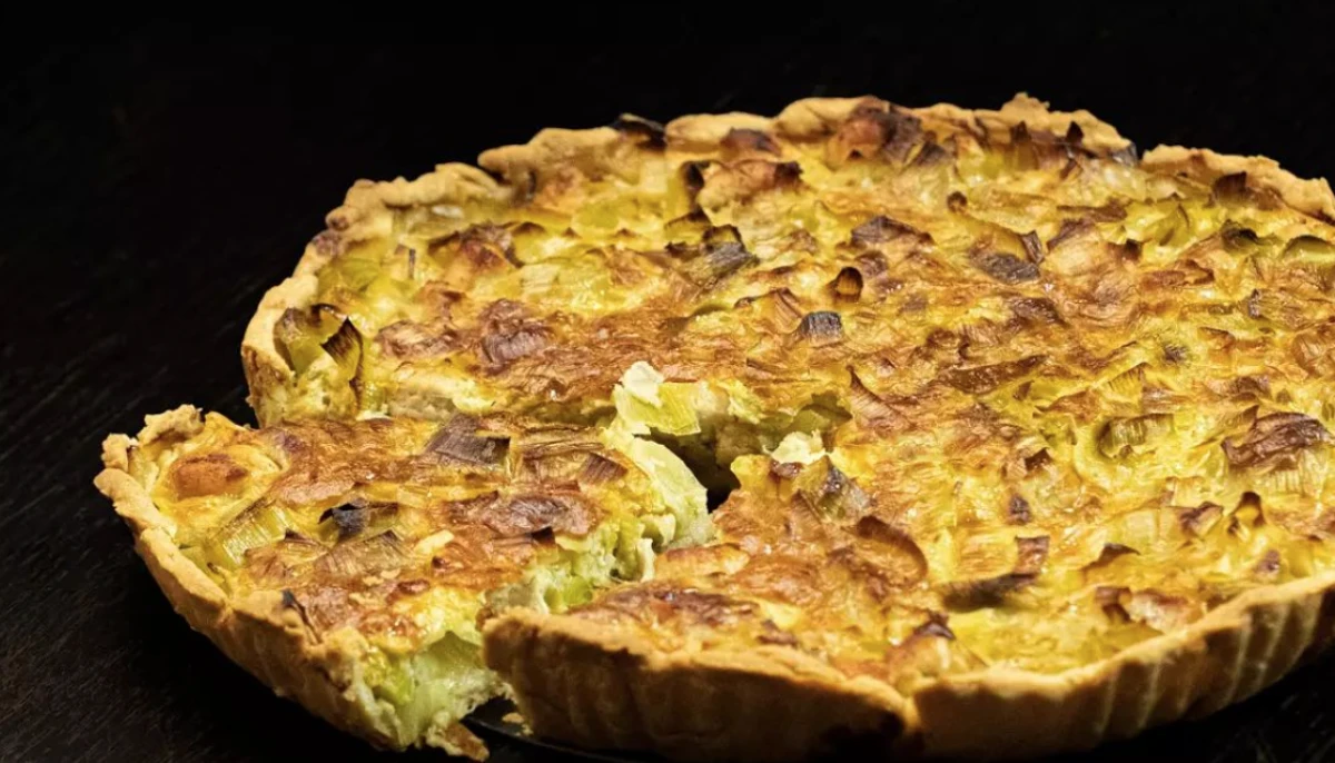 🥮 Tarte au poulet, poireaux, coco 🥮