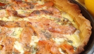 Tarte au saumon