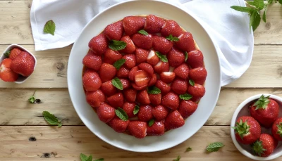 Tarte aux fraises