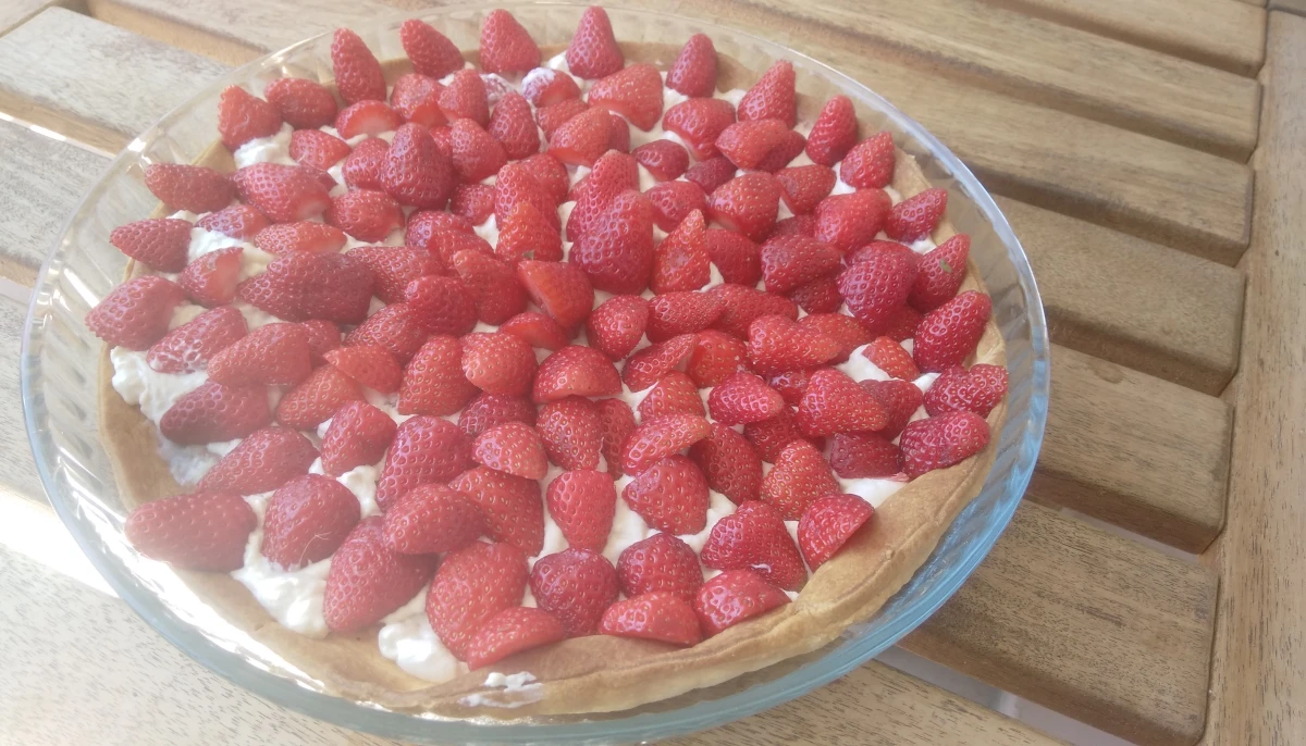 Tarte aux fraises