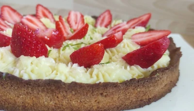 Tarte aux fraises