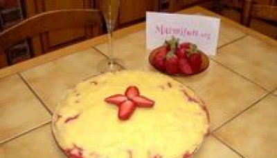Tarte aux fraises gourmandes