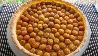 Tarte aux mirabelles