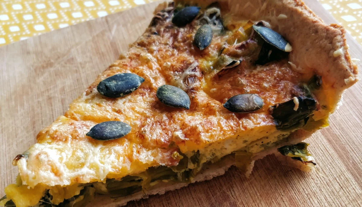 Tarte aux poireaux