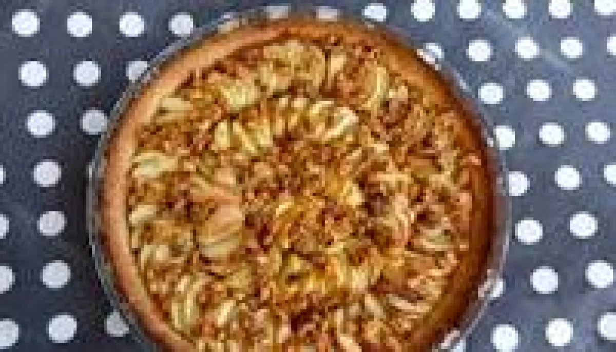 Tarte aux pommes caramélisées