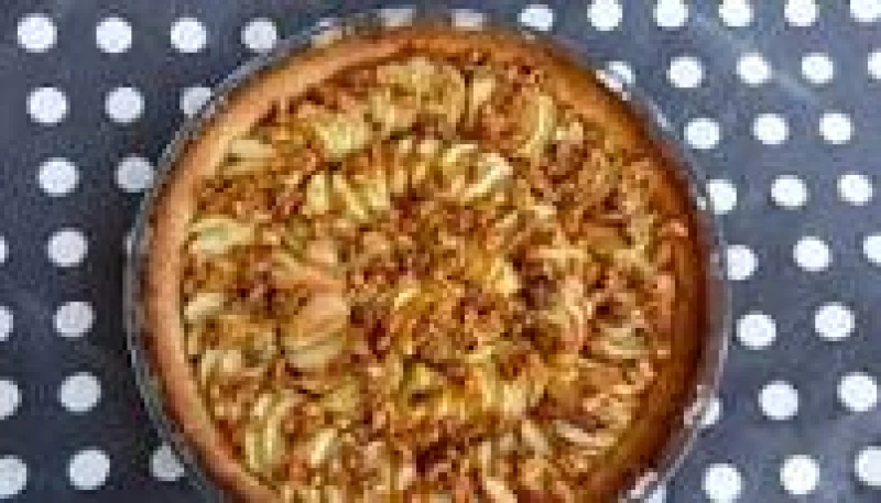 Tarte aux pommes caramélisées
