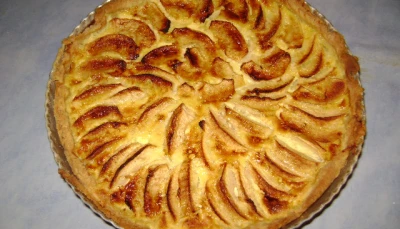 Tarte aux pommes façon Normande