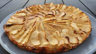 Tarte aux pommes sans pâte