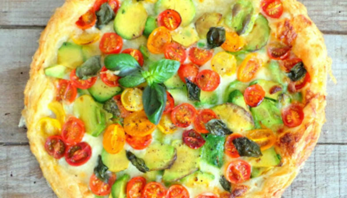 Tarte avocat & Pesto