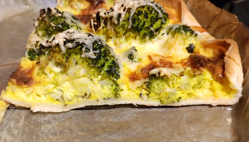 Tarte brocoli roquefort