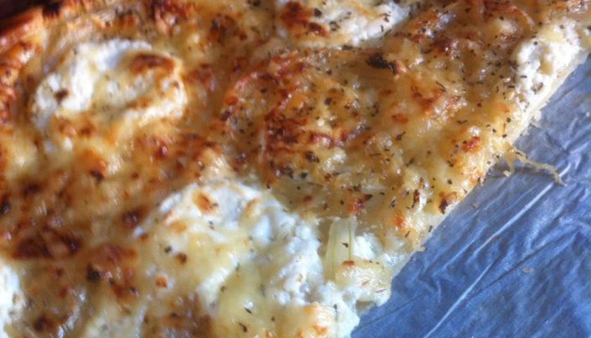 Tarte chèvre frais miel