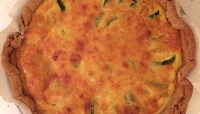 Tarte chèvre/légumes