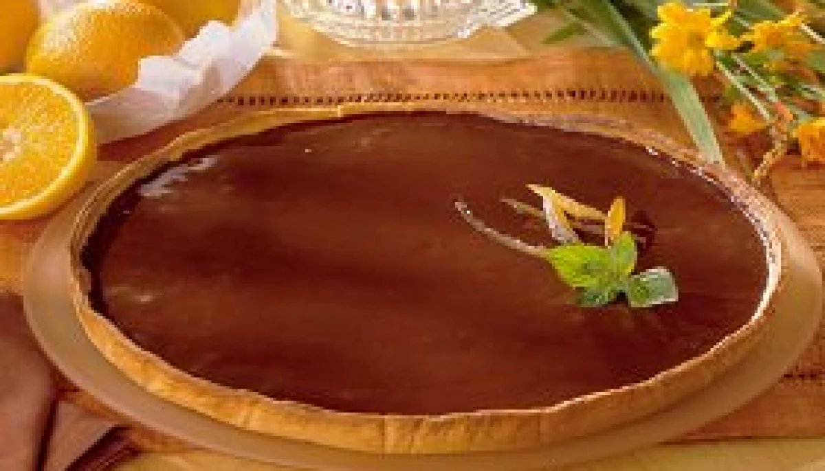 tarte chocolat et orange