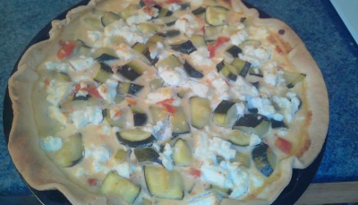Tarte courgette féta