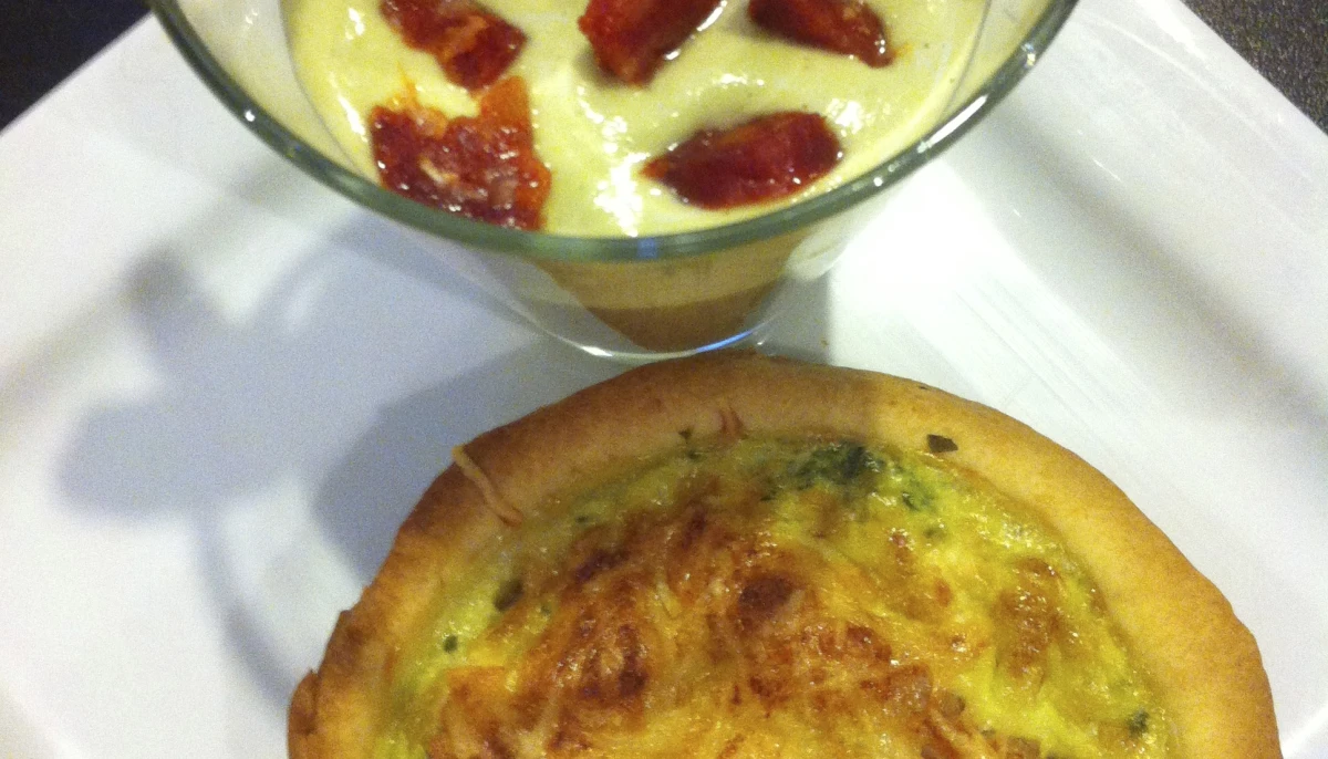 Tarte épinards bacon chèvre