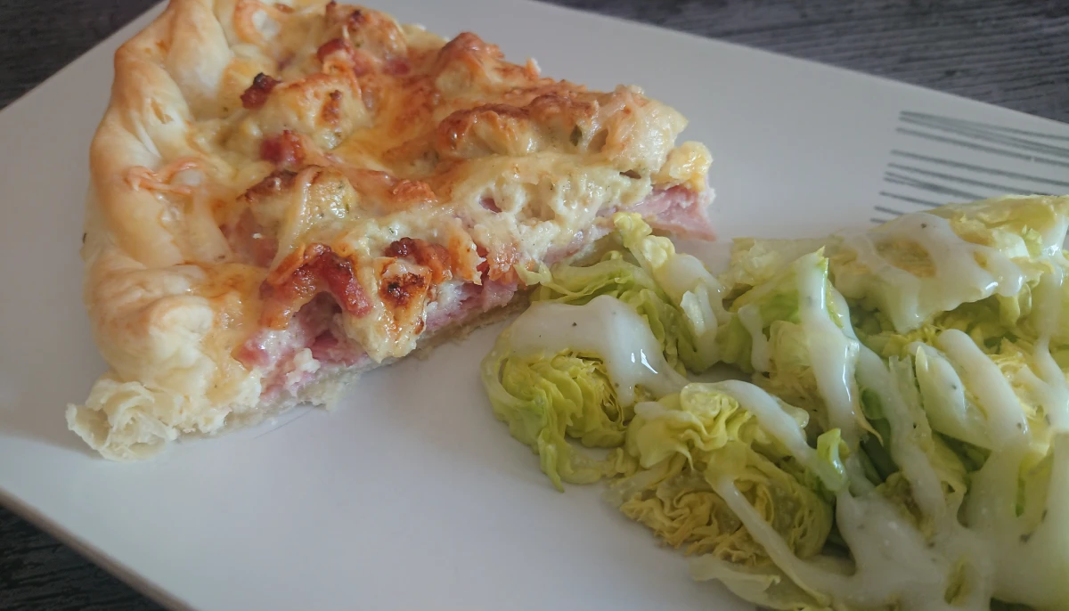 Tarte jambon/poulet