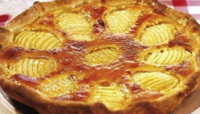 Tarte poire amandine
