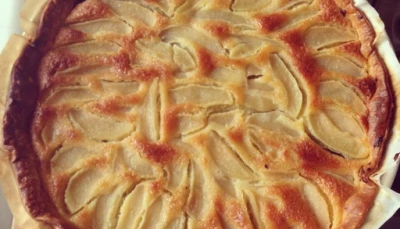 Tarte poire chocolat