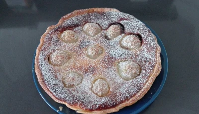 Tarte poires chocolat