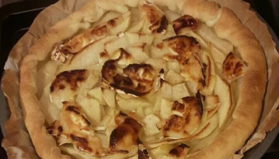 tarte pomme chèvre miel