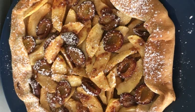 Tarte rustique aux fruits