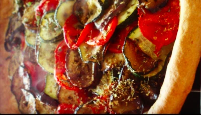 Tarte sablée salée à la purge gras