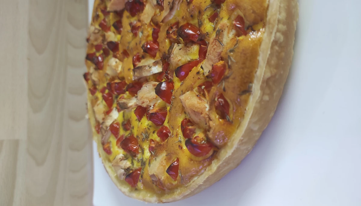 Tarte Tomate cerises Chèvre