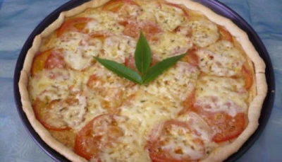 Tarte tomates mozzarella
