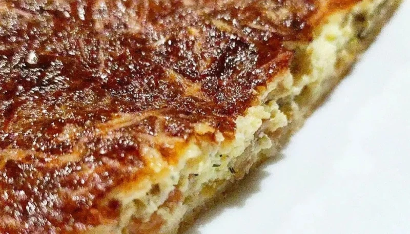 Tarte truite poireaux