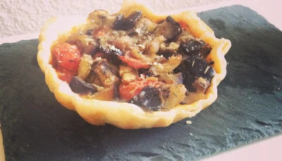 Tartelette aux légumes du soleil