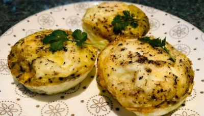 Tartelettes au fromage et aux fines herbes