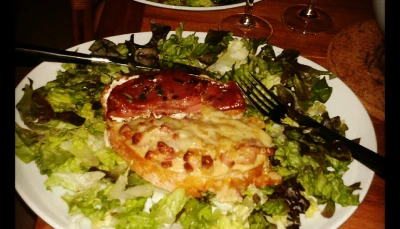 Tartines Chèvre, Coppa