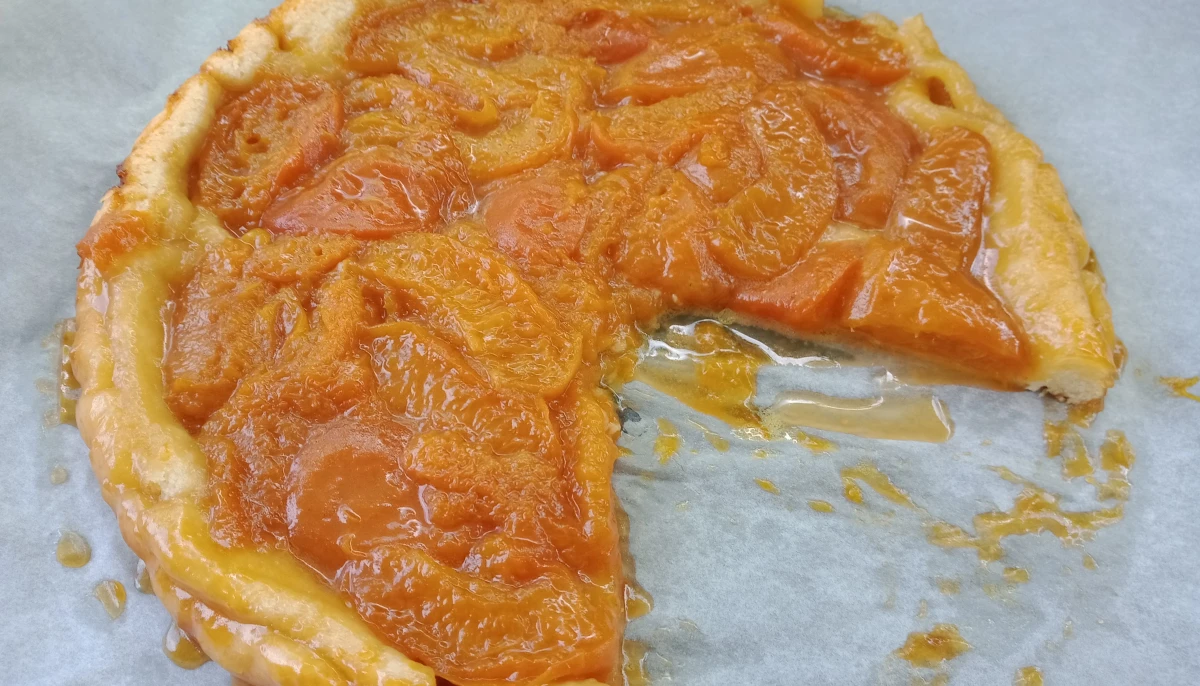 Tatin aux abricots