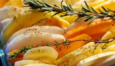 Tian de légumes d'hiver