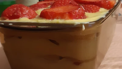 Tiramisu aux fraises