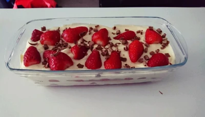 Tiramisu aux fraises ou framboises
