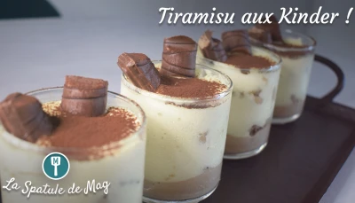 Tiramisu aux Kinder (Maxi et Bueno)