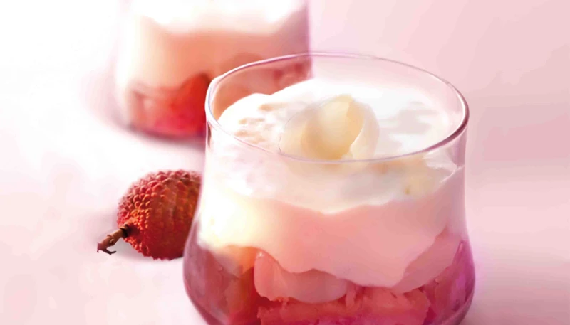 Tiramisù aux litchis ( dessert 100% GIRLY)