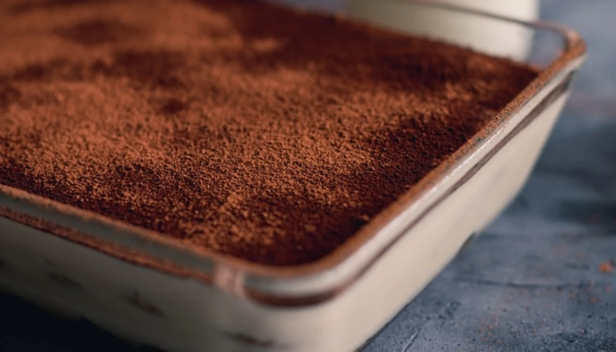 Tiramisu sans lait