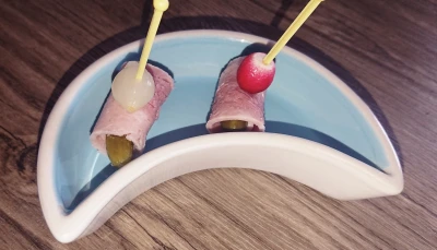 Toasts légers au jambon