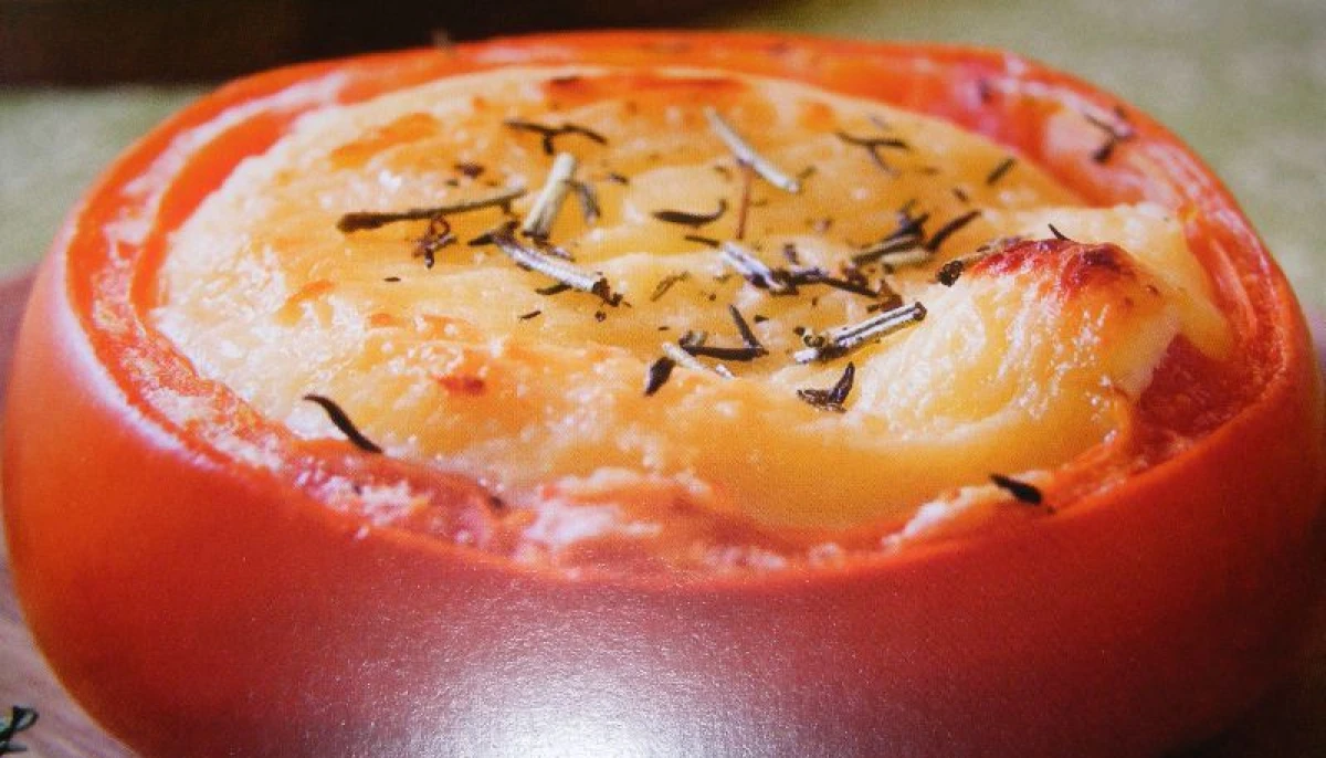 Tomates au chèvre chaud