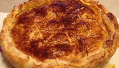 Tourte au Jambon et Pomme de Terre d'Aurélie