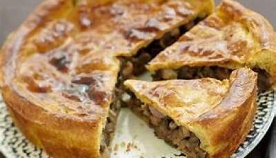 Tourte aux champignons